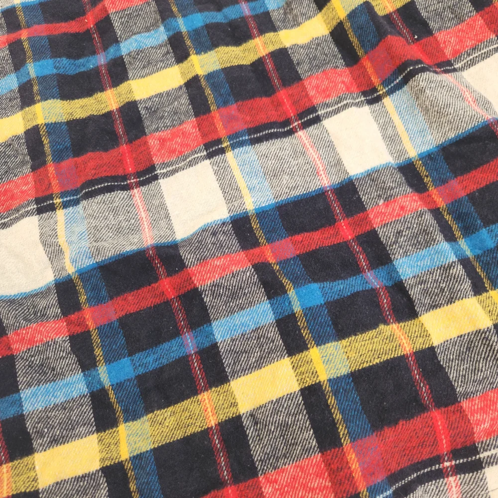 Tailor Vintage Multicolor Plaid Button Down Casual Shirt Size M. - Picture 8 of 9